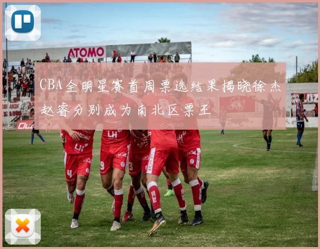 CBA全明星赛首周票选结果揭晓徐杰赵睿分别成为南北区票王